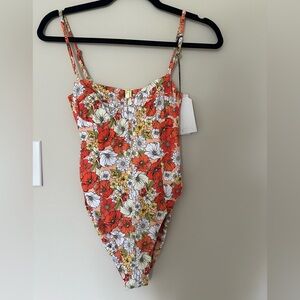 Floral One-Piece Swimsuit